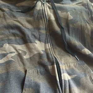 camo pink zip up hoodie
